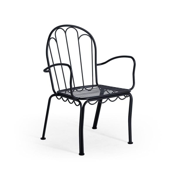 The Al Fresco Dining Chair - Vintage Black - Image 5