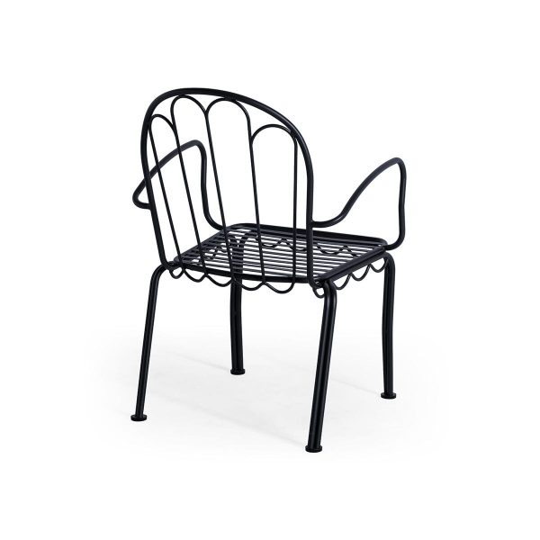 The Al Fresco Dining Chair - Vintage Black - Image 6