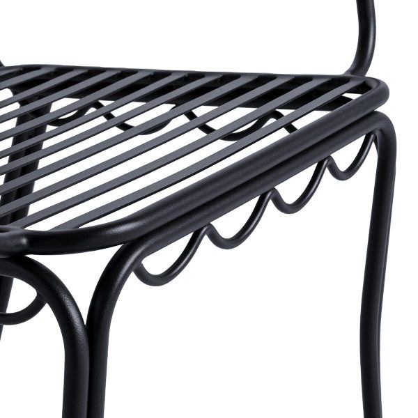 The Al Fresco Dining Chair - Vintage Black - Image 7