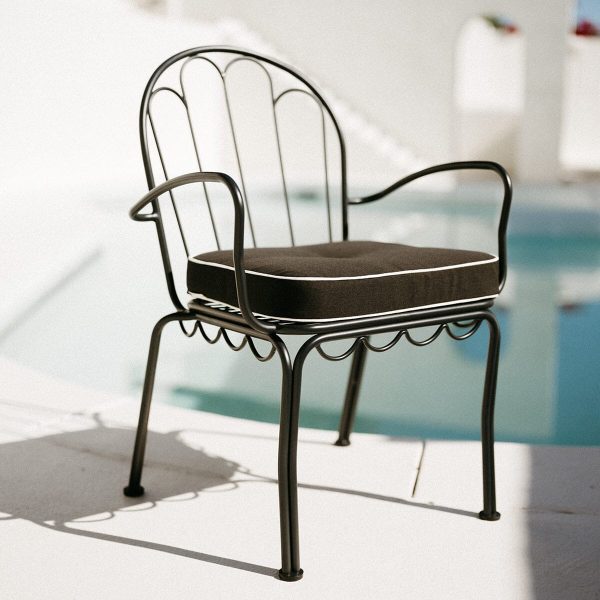 The Al Fresco Dining Chair - Vintage Black - Image 2
