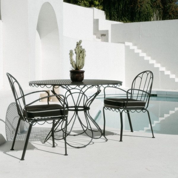 The Al Fresco Dining Chair - Vintage Black - Image 9