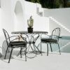 The Al Fresco Dining Chair Set - Vintage Black - Image 2