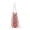 The Beach Bag - Bistro Dusty Pink Stripe - Image 2
