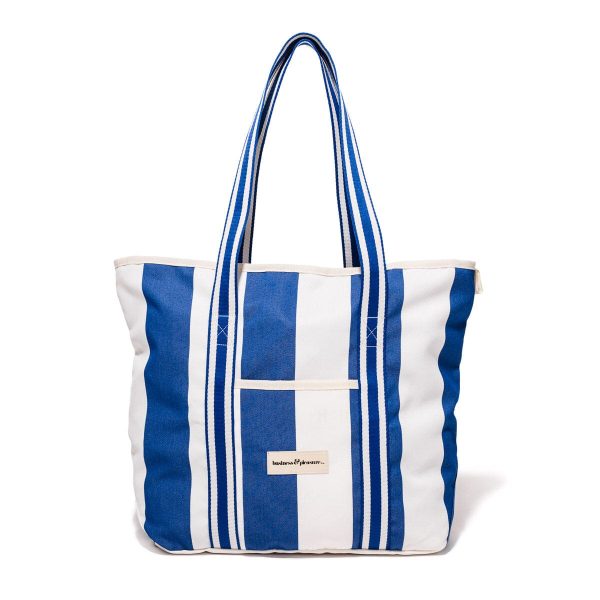 The Beach Bag - Crew Mediterranean Blue Stripe