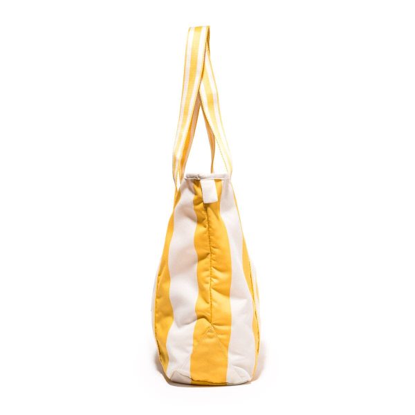 The Beach Bag - Crew Mimosa Yellow Stripe - Image 2