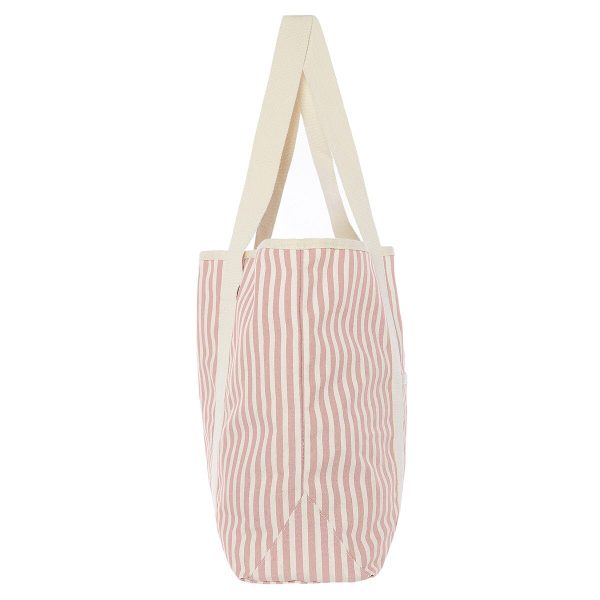 The Beach Bag - Lauren's Pink Stripe - Image 5