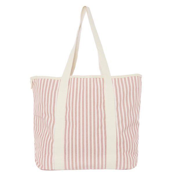 The Beach Bag - Lauren's Pink Stripe - Image 4