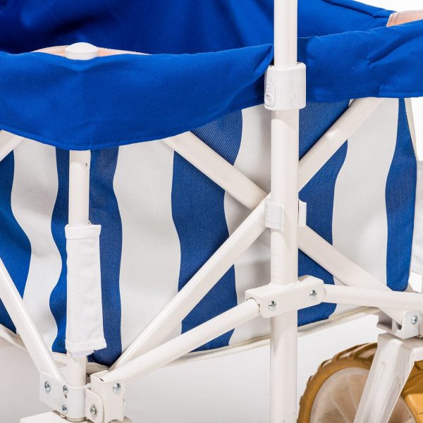 The Beach Cart - Crew Mediterranean Blue Stripe - Image 5