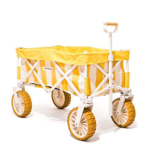 The Beach Cart - Crew Mimosa Yellow Stripe - Image 2