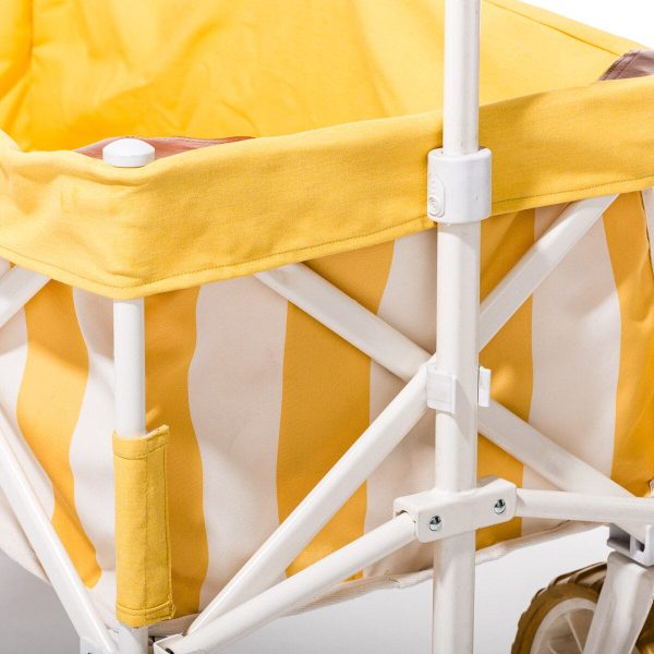 The Beach Cart - Crew Mimosa Yellow Stripe - Image 4