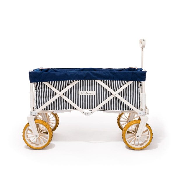 The Beach Cart - Lauren's Navy Stripe