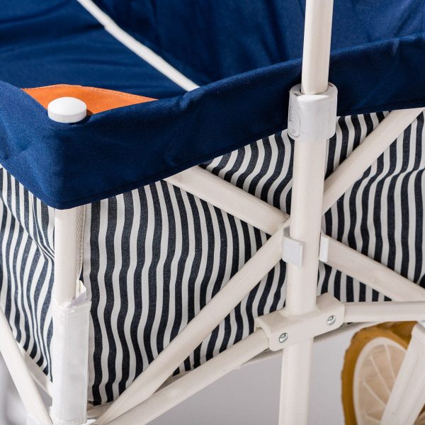 The Beach Cart - Lauren's Navy Stripe - Image 6