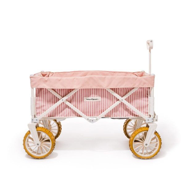 The Beach Cart - Lauren's Pink Stripe