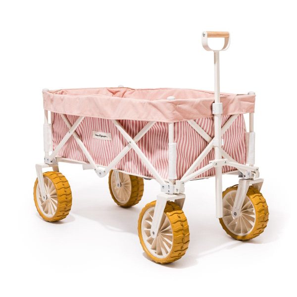 The Beach Cart - Lauren's Pink Stripe - Image 3