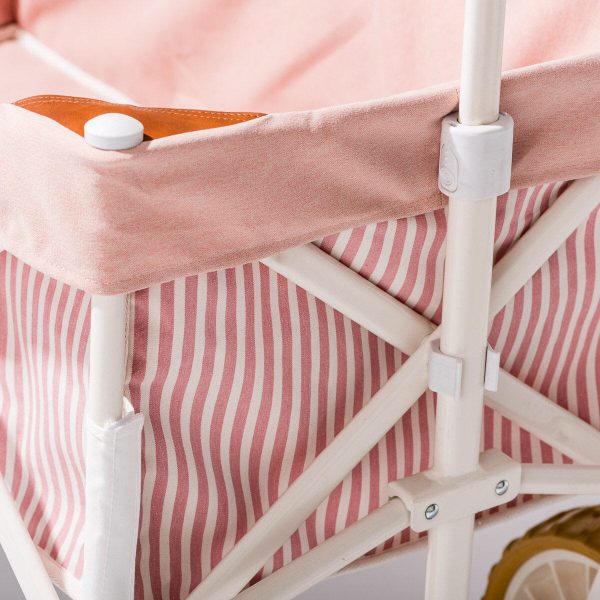 The Beach Cart - Lauren's Pink Stripe - Image 6