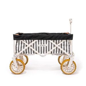 The Beach Cart - Monaco Black Stripe