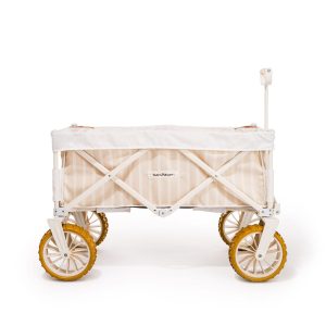 The Beach Cart - Monaco Natural Stripe