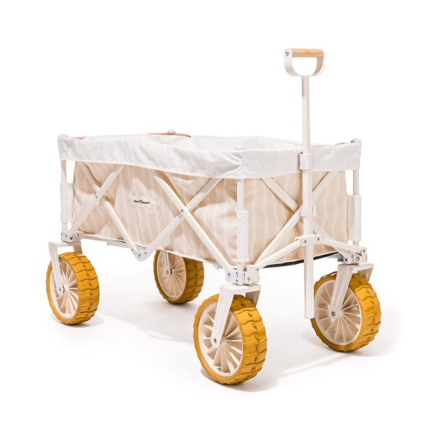 The Beach Cart - Monaco Natural Stripe - Image 3