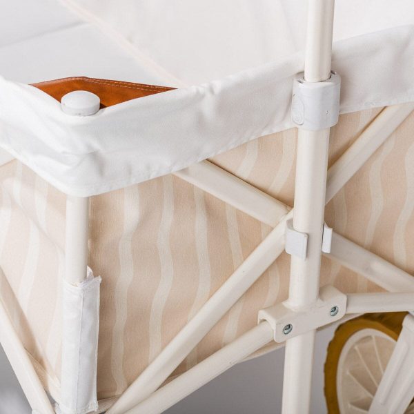 The Beach Cart - Monaco Natural Stripe - Image 6