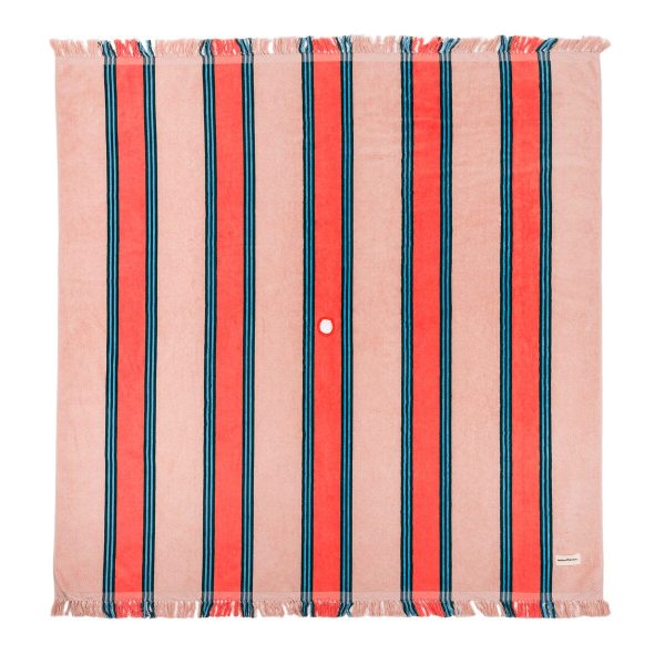 The Beach Blanket - Bistro Dusty Pink Stripe - Image 2