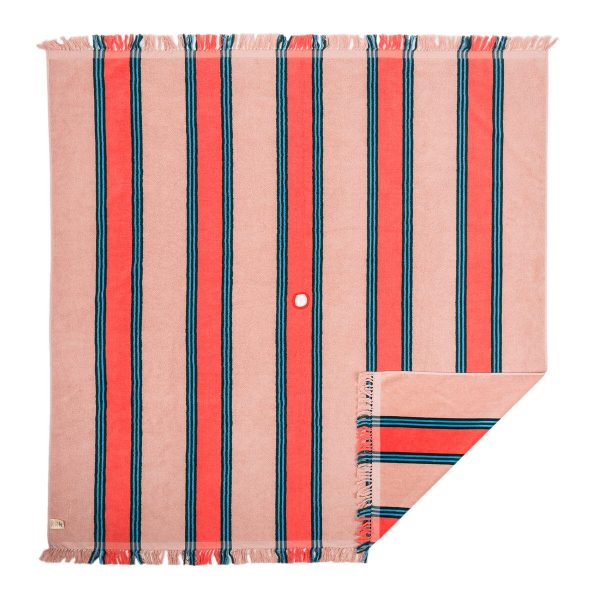 The Beach Blanket - Bistro Dusty Pink Stripe - Image 5