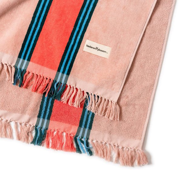 The Beach Blanket - Bistro Dusty Pink Stripe - Image 6