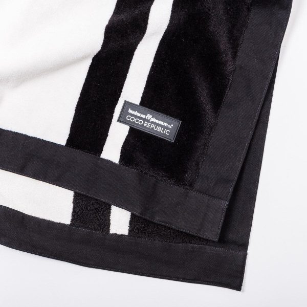 The Beach Blanket - Coco Republic - Black White - Image 7