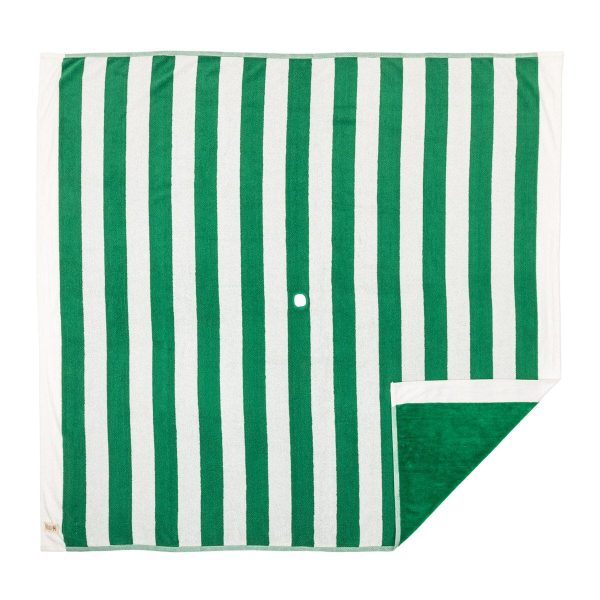 The Beach Blanket - Crew Canyon Green Stripe - Image 4