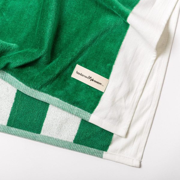 The Beach Blanket - Crew Canyon Green Stripe - Image 6