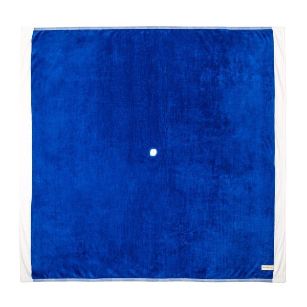 The Beach Blanket - Crew Mediterranean Blue Stripe - Image 3