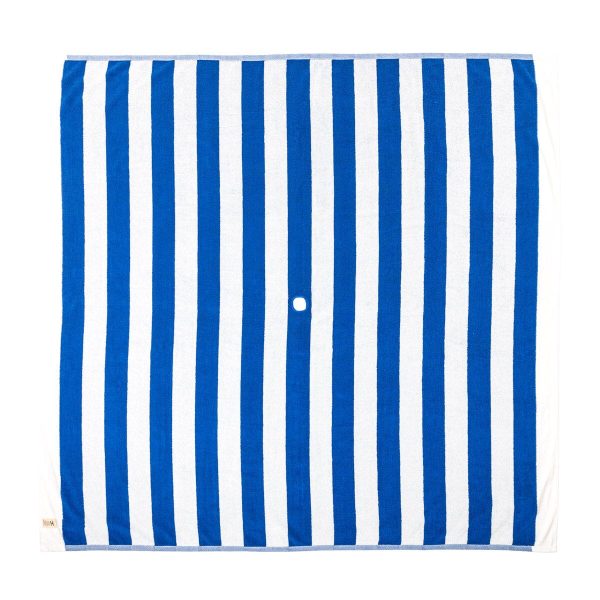 The Beach Blanket - Crew Mediterranean Blue Stripe - Image 5