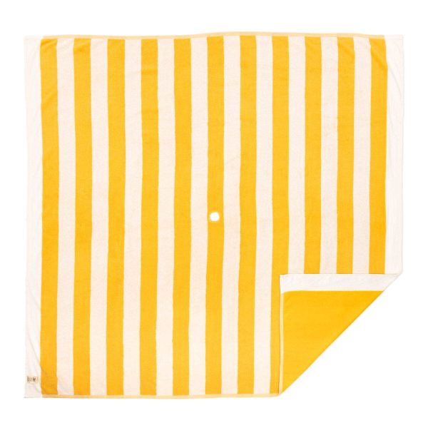 The Beach Blanket - Crew Mimosa Yellow Stripe - Image 4