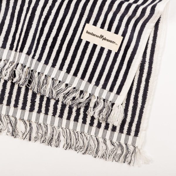 The Beach Blanket - Lauren's Navy Stripe - Image 7