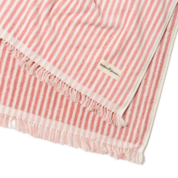 The Beach Blanket - Lauren's Pink Stripe - Image 9