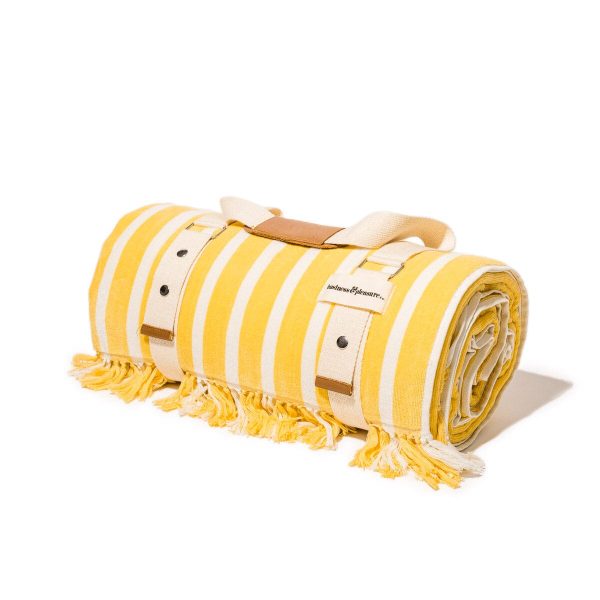 The Beach Blanket - Monaco Mimosa Stripe