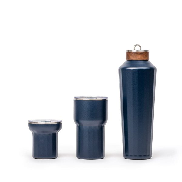 The Hemingway Drinkware - Flask - Boathouse Navy - 25 Oz - Image 6