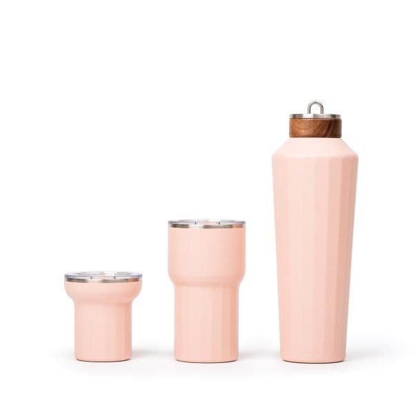 The Hemingway Drinkware - Highball - Dusty Pink - 12 Oz - Image 7