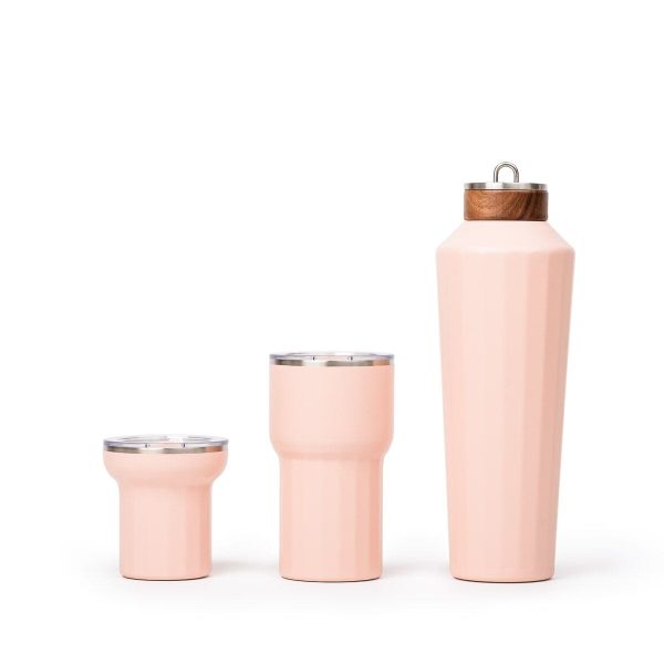The Hemingway Drinkware - Flask - Dusty Pink - 25 Oz - Image 7