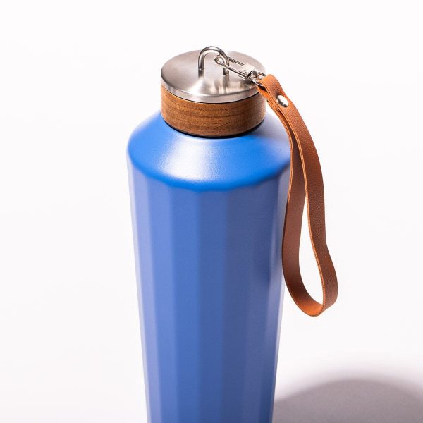 The Hemingway Drinkware - Flask - Mediterranean Blue - 25 Oz - Image 5
