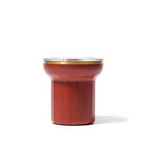 The Hemingway Drinkware - Coupe - Terracotta Red - 6 Oz