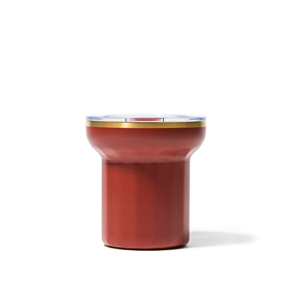 The Hemingway Drinkware - Coupe - Terracotta Red - 6 Oz