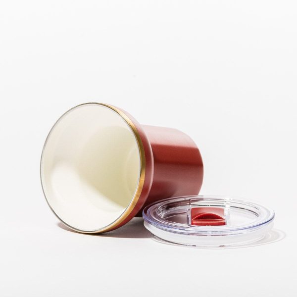 The Hemingway Drinkware - Coupe - Terracotta Red - 6 Oz - Image 2