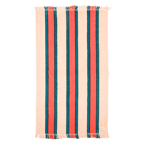 The Beach Towel - Bistro Dusty Pink Stripe - Image 2