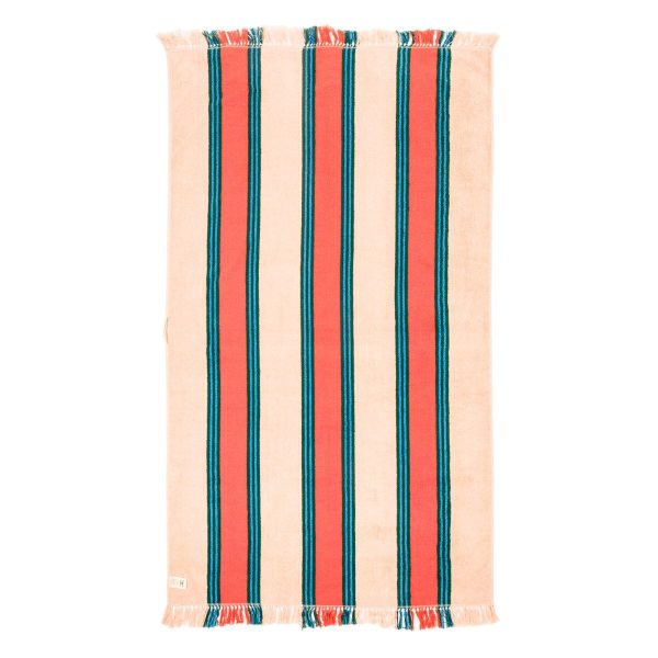 The Beach Towel - Bistro Dusty Pink Stripe - Image 4