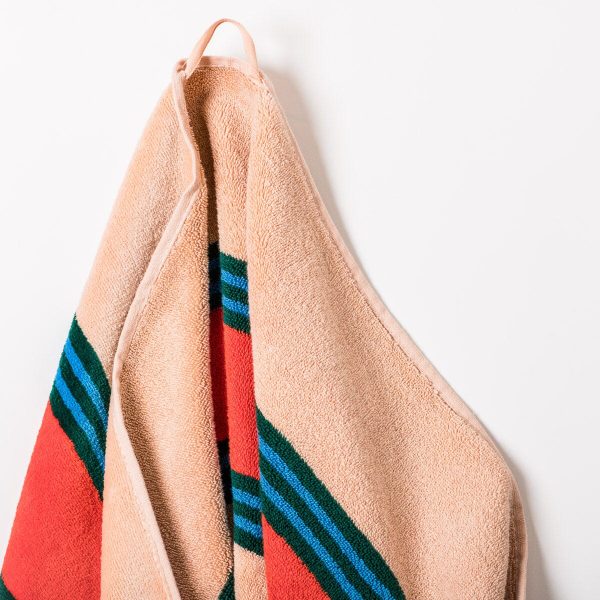 The Beach Towel - Bistro Dusty Pink Stripe - Image 7