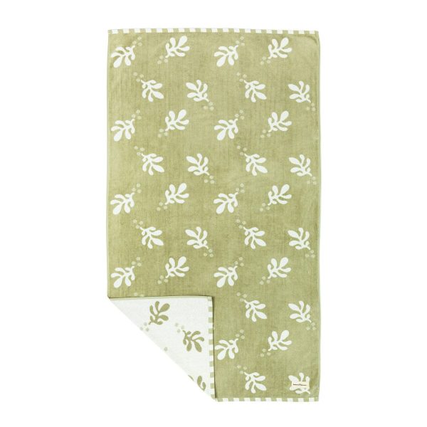 The Beach Towel - Benoît Jade Green Jacquard - Image 2