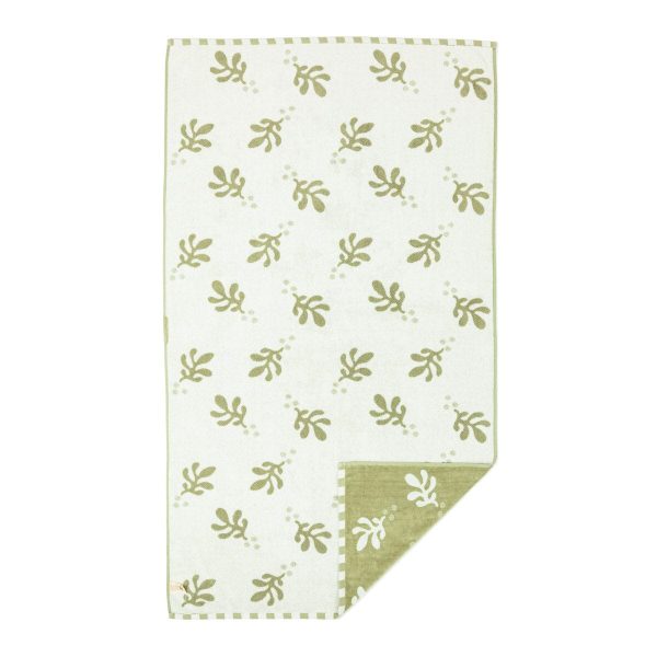 The Beach Towel - Benoît Jade Green Jacquard - Image 4