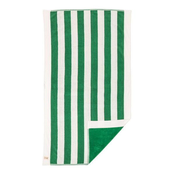 The Beach Towel - Crew Canyon Green Stripe - Image 4