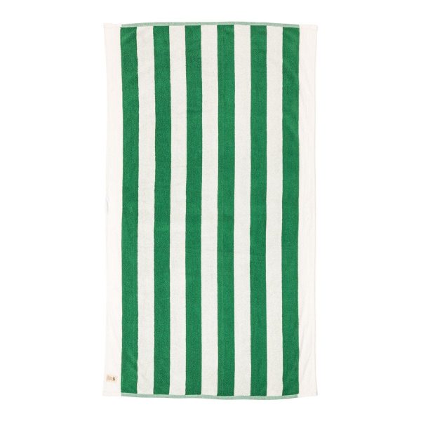 The Beach Towel - Crew Canyon Green Stripe - Image 5