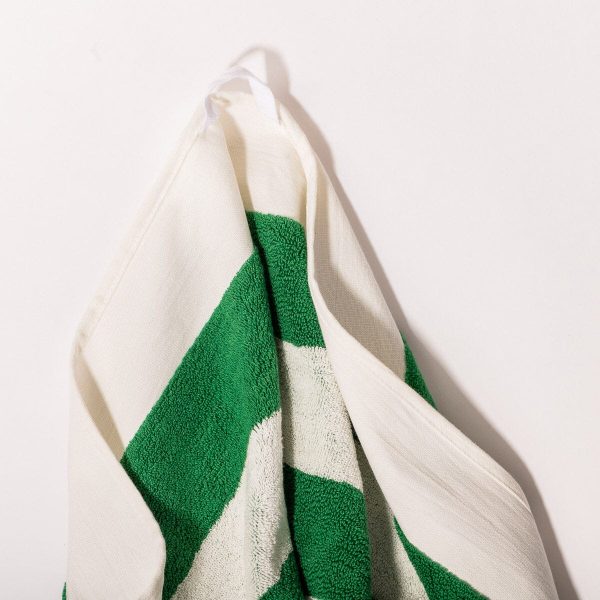 The Beach Towel - Crew Canyon Green Stripe - Image 7